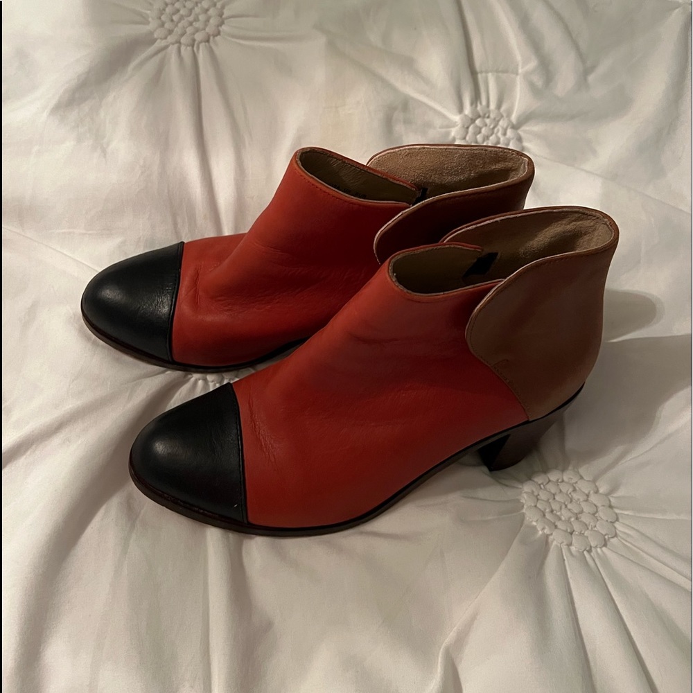 Wolverine by Samantha Pleet 1000 mile leather booties womens 8. Rare find!